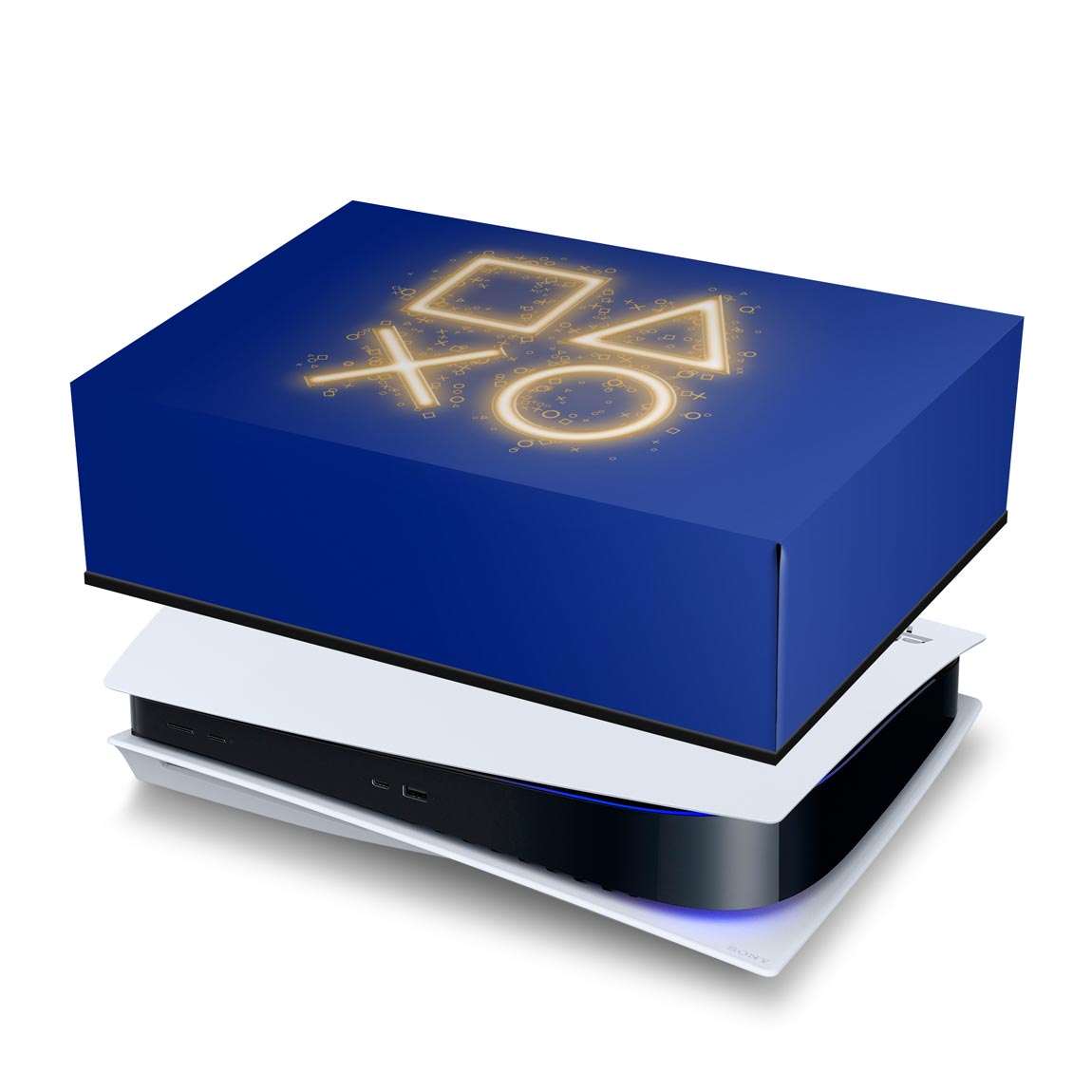 PS5 Fat Capa Anti Poeira - Days Of Play Edição Limitada