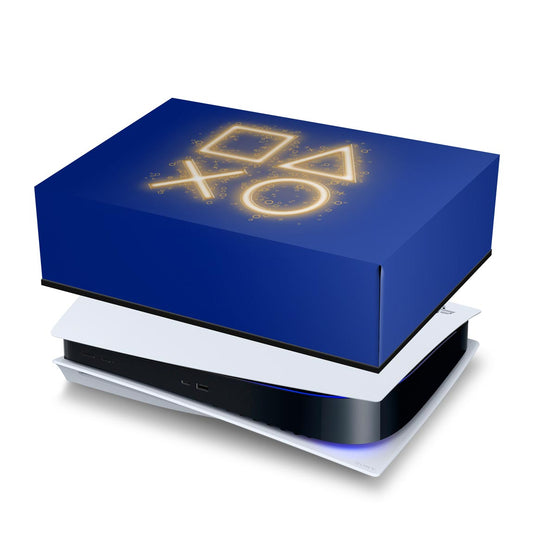 PS5 Fat Capa Anti Poeira - Days Of Play Edição Limitada