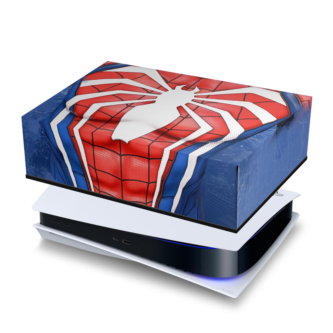 PS5 Fat Capa Anti Poeira - Spider-Man Homem Aranha 2