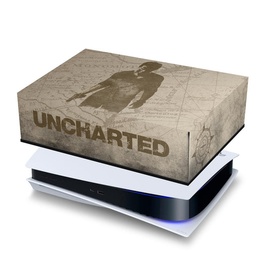PS5 Fat Capa Anti Poeira - Uncharted