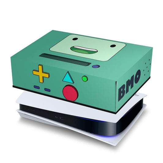 PS5 Fat Capa Anti Poeira - BMO Hora de Aventura