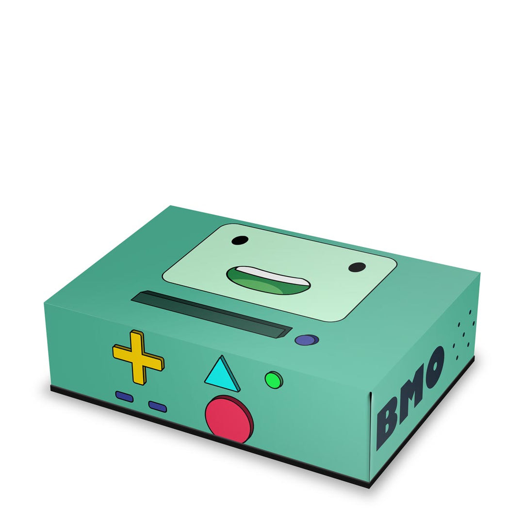 Capa Anti Poeira PS5 Fat Horizontal - BMO Hora de Aventura - Pop Arte Skins - foto 2