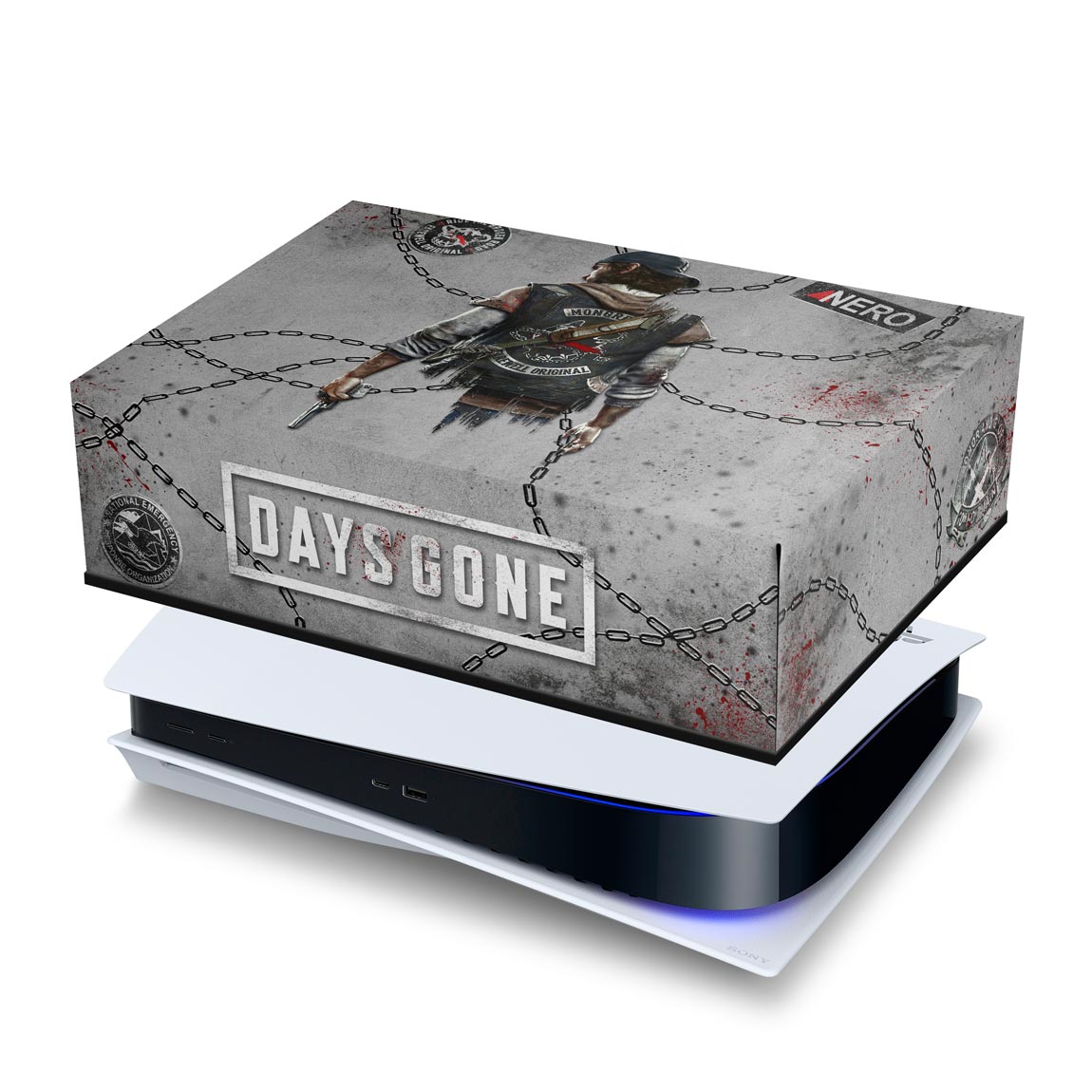 PS5 Fat Capa Anti Poeira - Days Gone