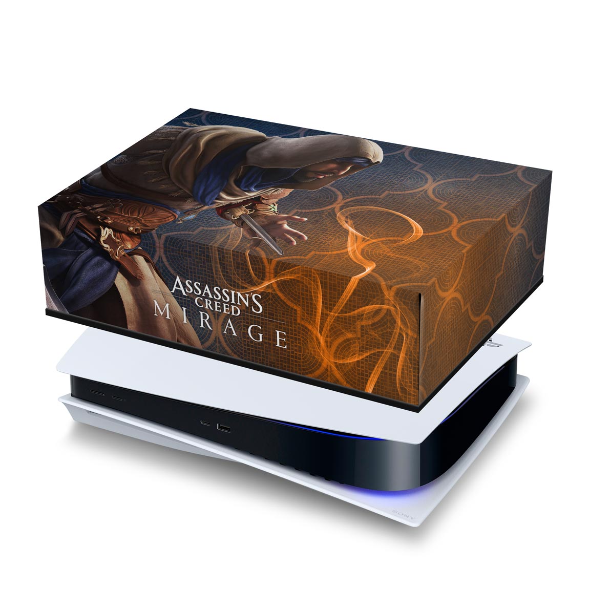PS5 Fat Capa Anti Poeira - Assassin's Creed Mirage