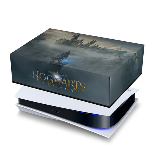 PS5 Fat Capa Anti Poeira - Hogwarts Legacy