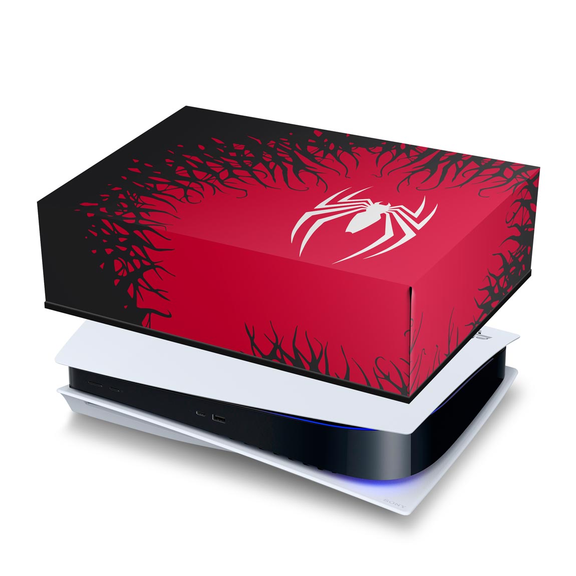 PS5 Fat Capa Anti Poeira - Spider-Man Homem Aranha 2 Edition