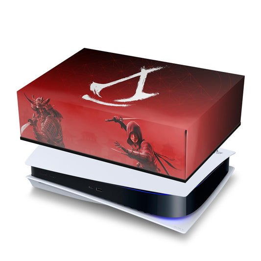 PS5 Fat Capa Anti Poeira - Assassin's Creed Shadows