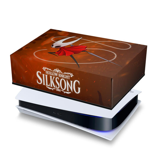 Capa Anti Poeira PS5 Fat Horizontal - Hollow Knight: Silksong