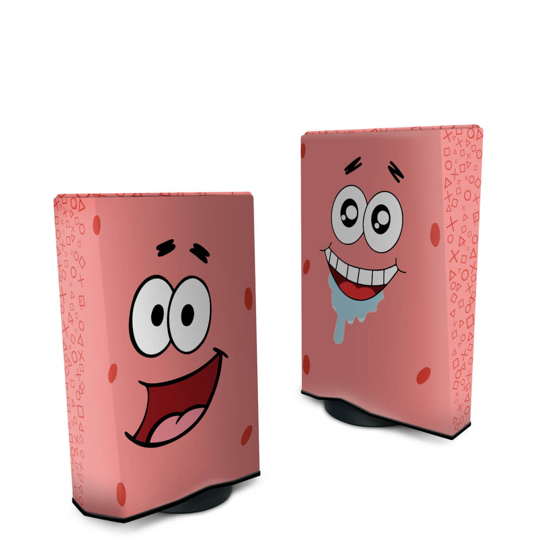 Capa Anti Poeira PS5 Fat Vertical - Patrick - Pop Arte Skins - foto 2