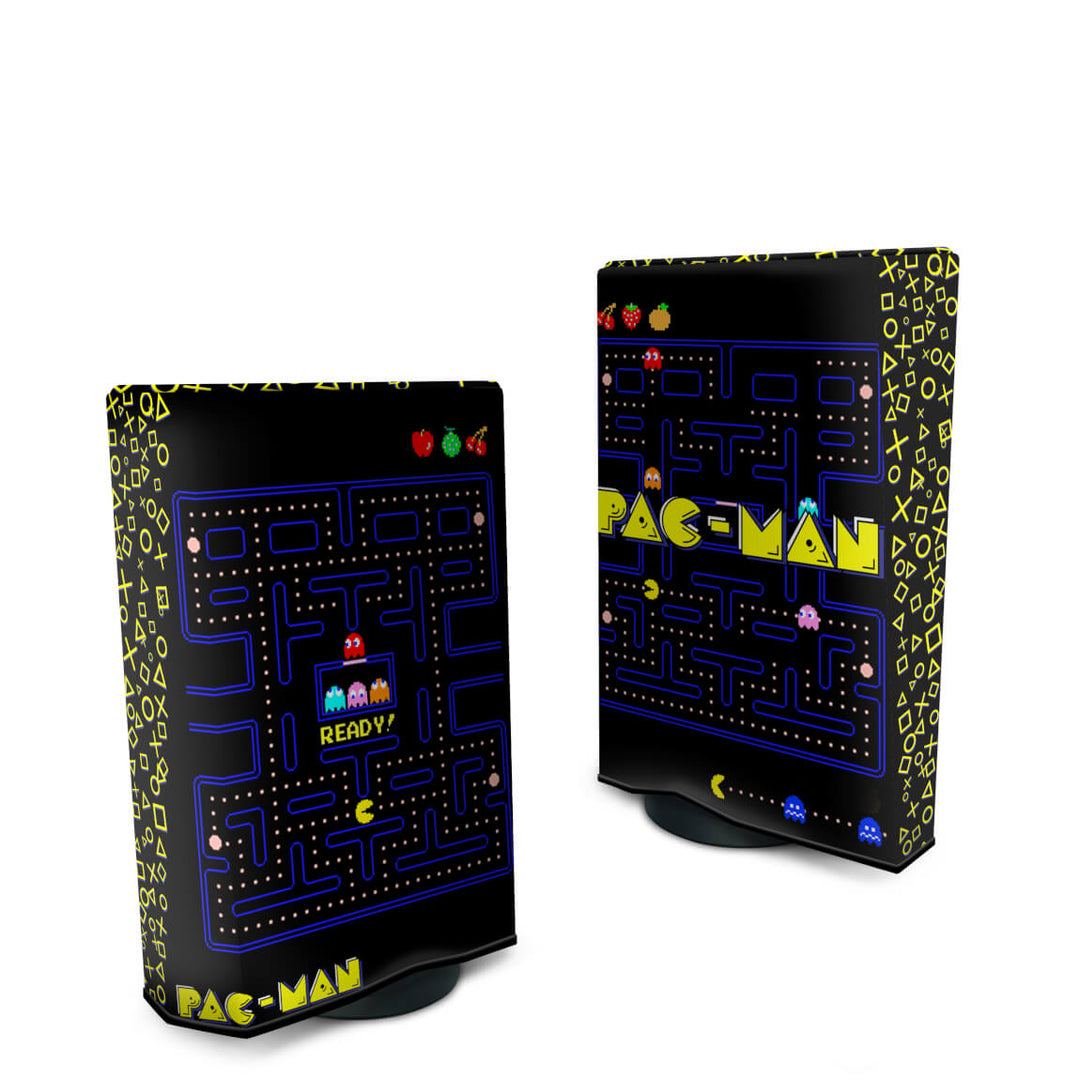Capa Anti Poeira PS5 Fat Vertical - Pac Man - Pop Arte Skins - foto 2
