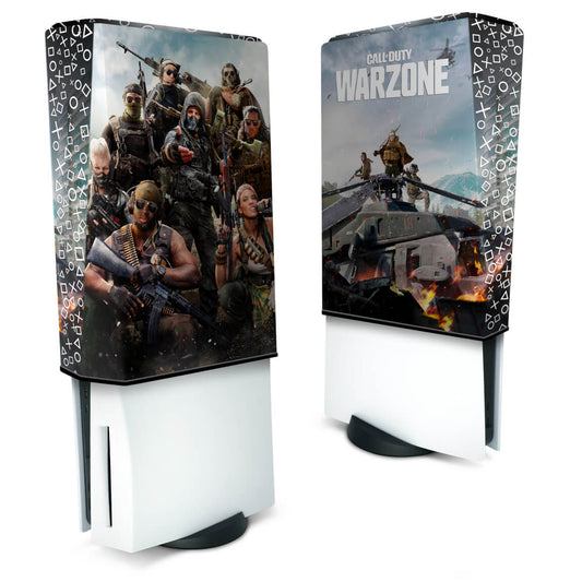 Capa Anti Poeira PS5 Fat Vertical - Call of Duty Warzone