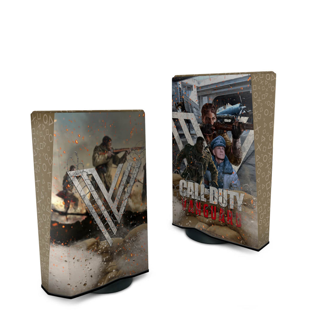 Capa Anti Poeira PS5 Fat Vertical - Call of Duty Vanguard - Pop Arte Skins - foto 2