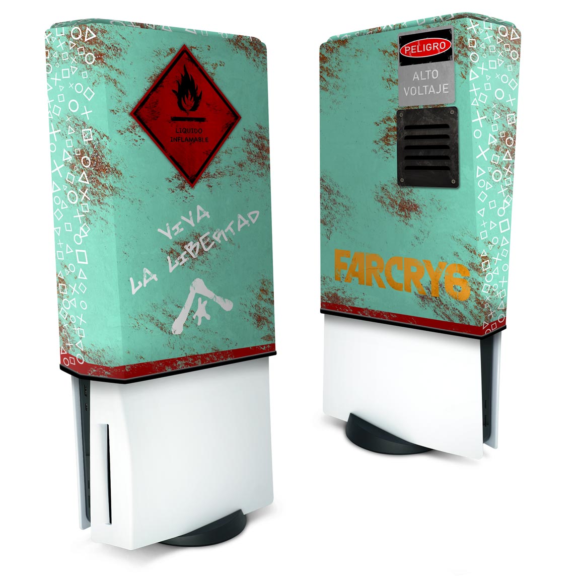 Capa Anti Poeira PS5 Fat Vertical - Far Cry 6