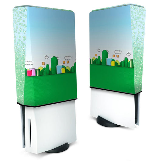 Capa Anti Poeira PS5 Fat Vertical - Super Mario Bros