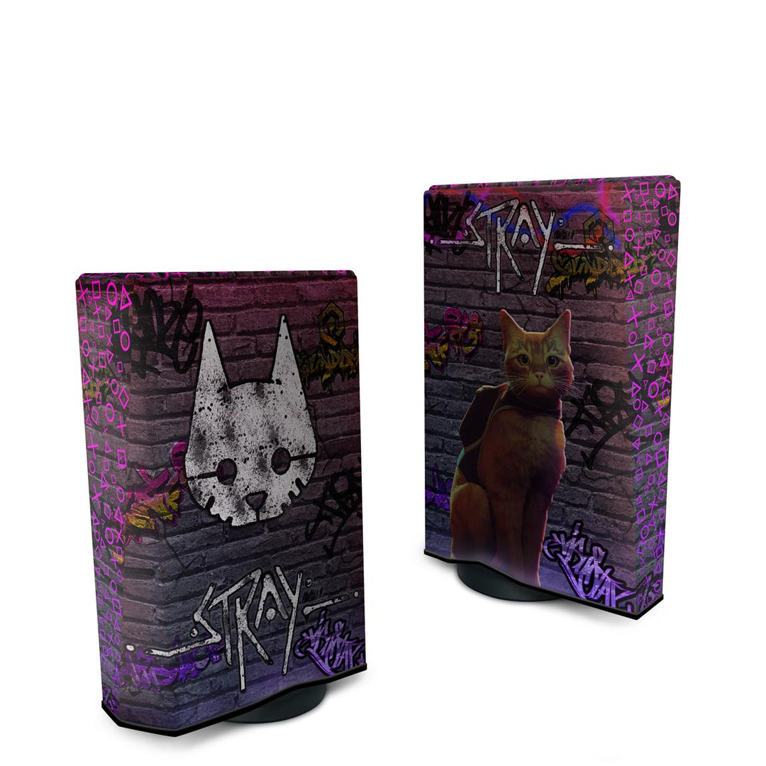 Capa Anti Poeira PS5 Fat Vertical - Stray - Pop Arte Skins - foto 2