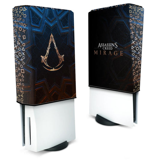 Capa Anti Poeira PS5 Fat Vertical - Assassin's Creed Mirage