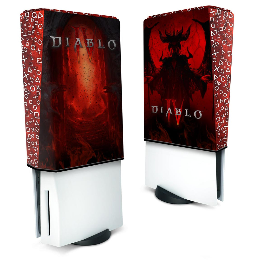 Capa Anti Poeira PS5 Fat Vertical - Diablo IV 4