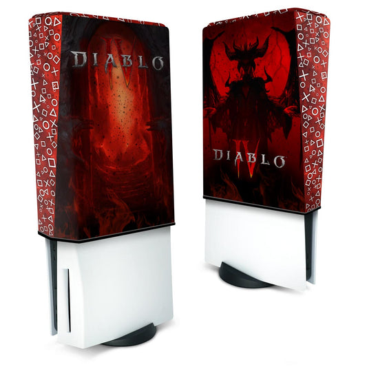 Capa Anti Poeira PS5 Fat Vertical - Diablo IV 4