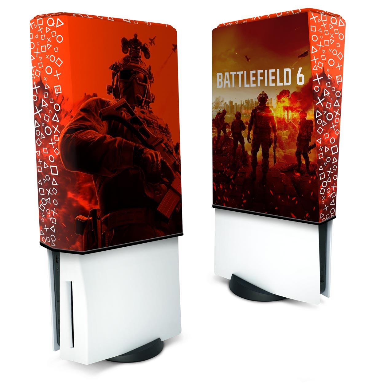 Capa PS5 Fat Anti Poeira Vertical - Battlefield 6