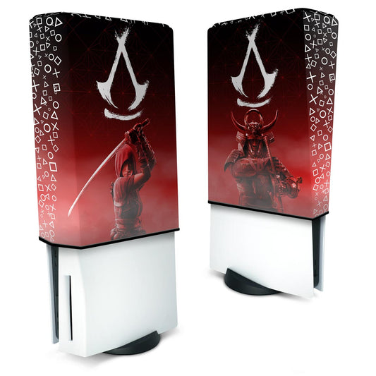 Capa Anti Poeira PS5 Fat Vertical - Assassin's Creed Shadows