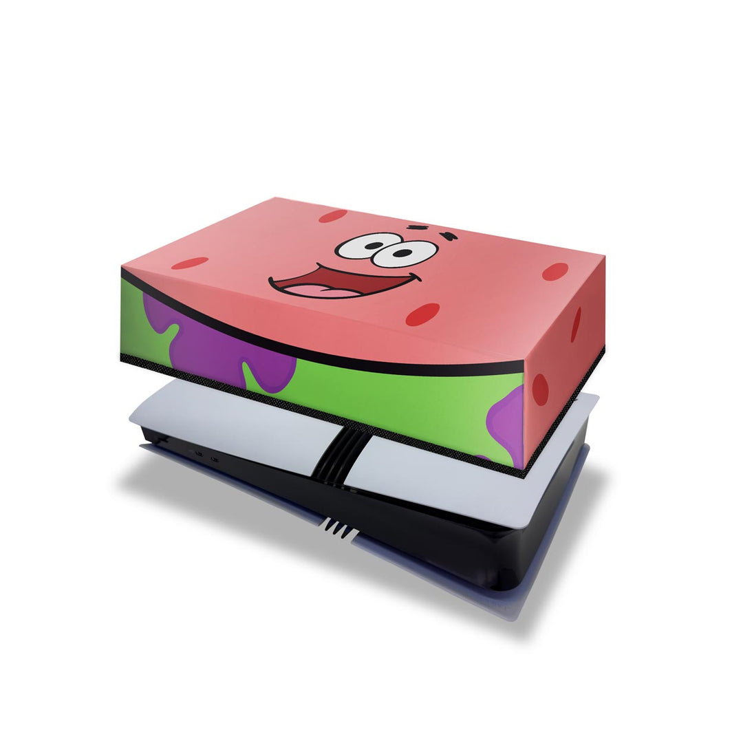 Capa Anti Poeira PS5 Pro Horizontal - Patrick - Pop Arte Skins - foto 4