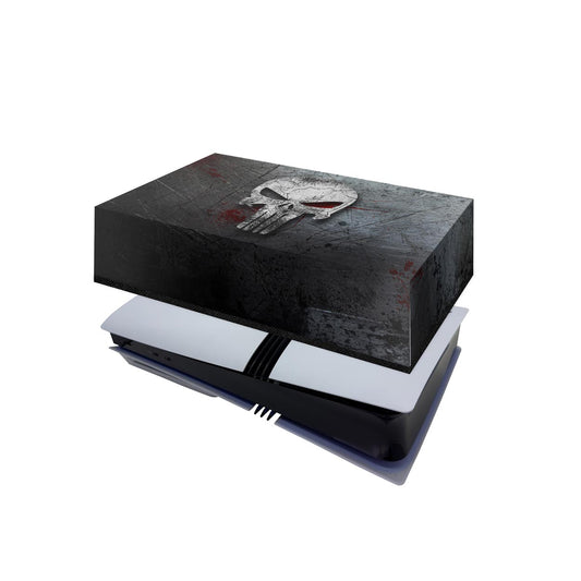 Capa Anti Poeira PS5 Pro Horizontal - The Punisher Justiceiro