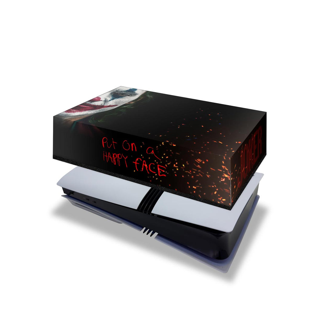 Capa Anti Poeira PS5 Pro Horizontal - Joker Filme - Pop Arte Skins