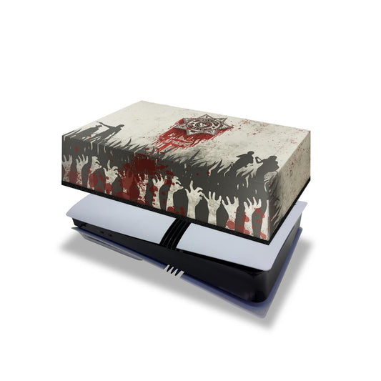 Capa Anti Poeira PS5 Pro Horizontal - The Walking Dead