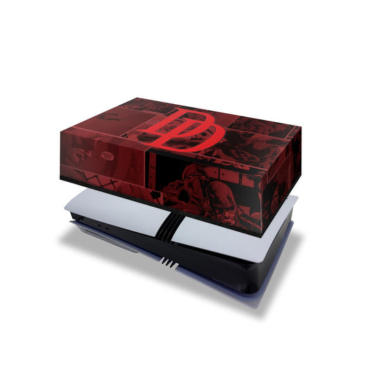 Capa Anti Poeira PS5 Pro Horizontal - Daredevil Demolidor Comics