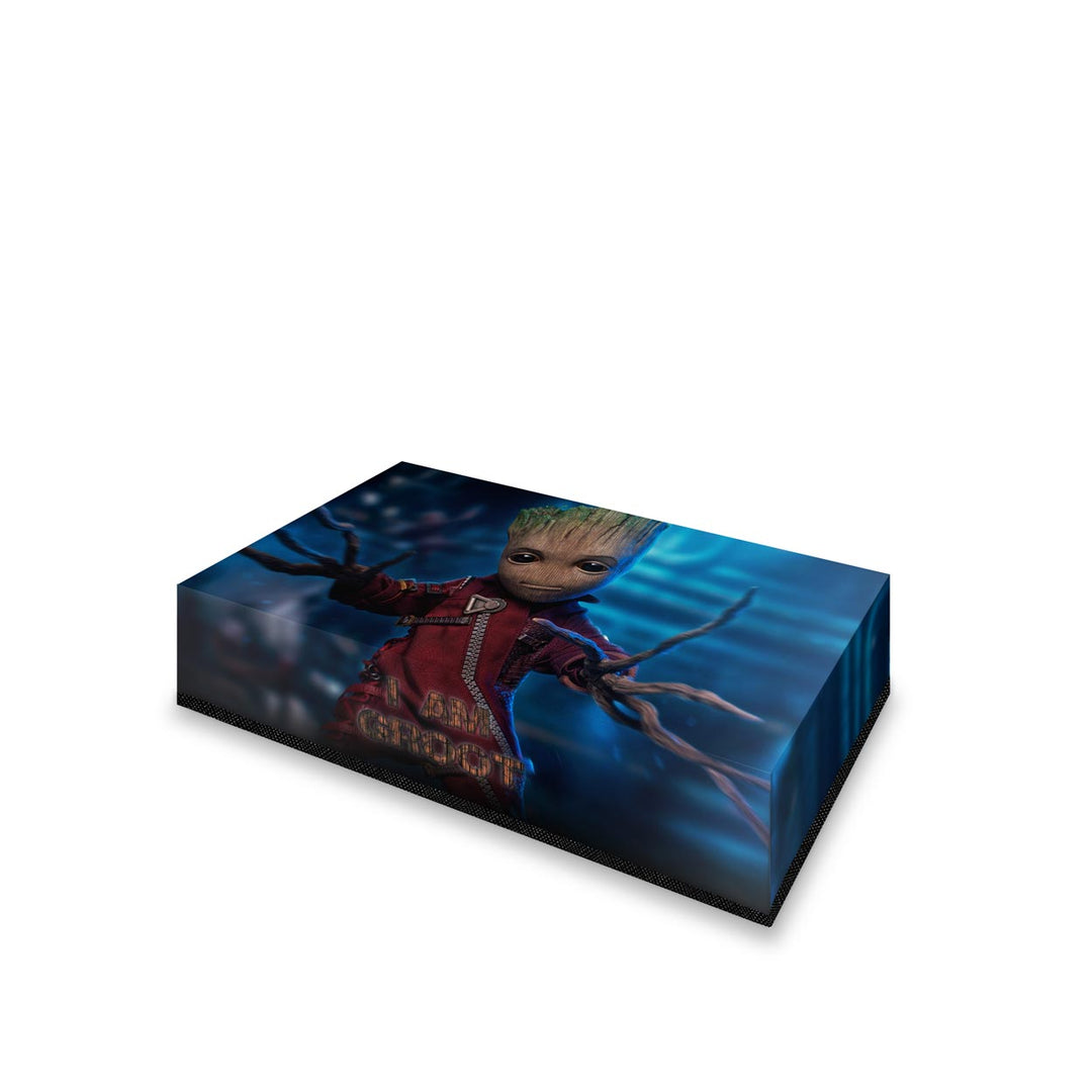 Capa Anti Poeira PS5 Pro Horizontal - Baby Groot - Pop Arte Skins - foto 2