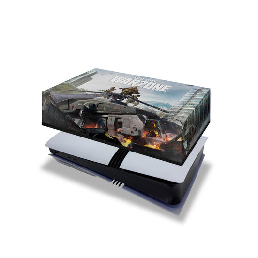 Capa Anti Poeira PS5 Pro Horizontal - Call of Duty Warzone