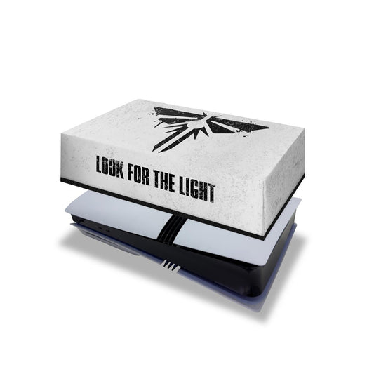 Capa Anti Poeira PS5 Pro Horizontal - The Last Of Us Firefly