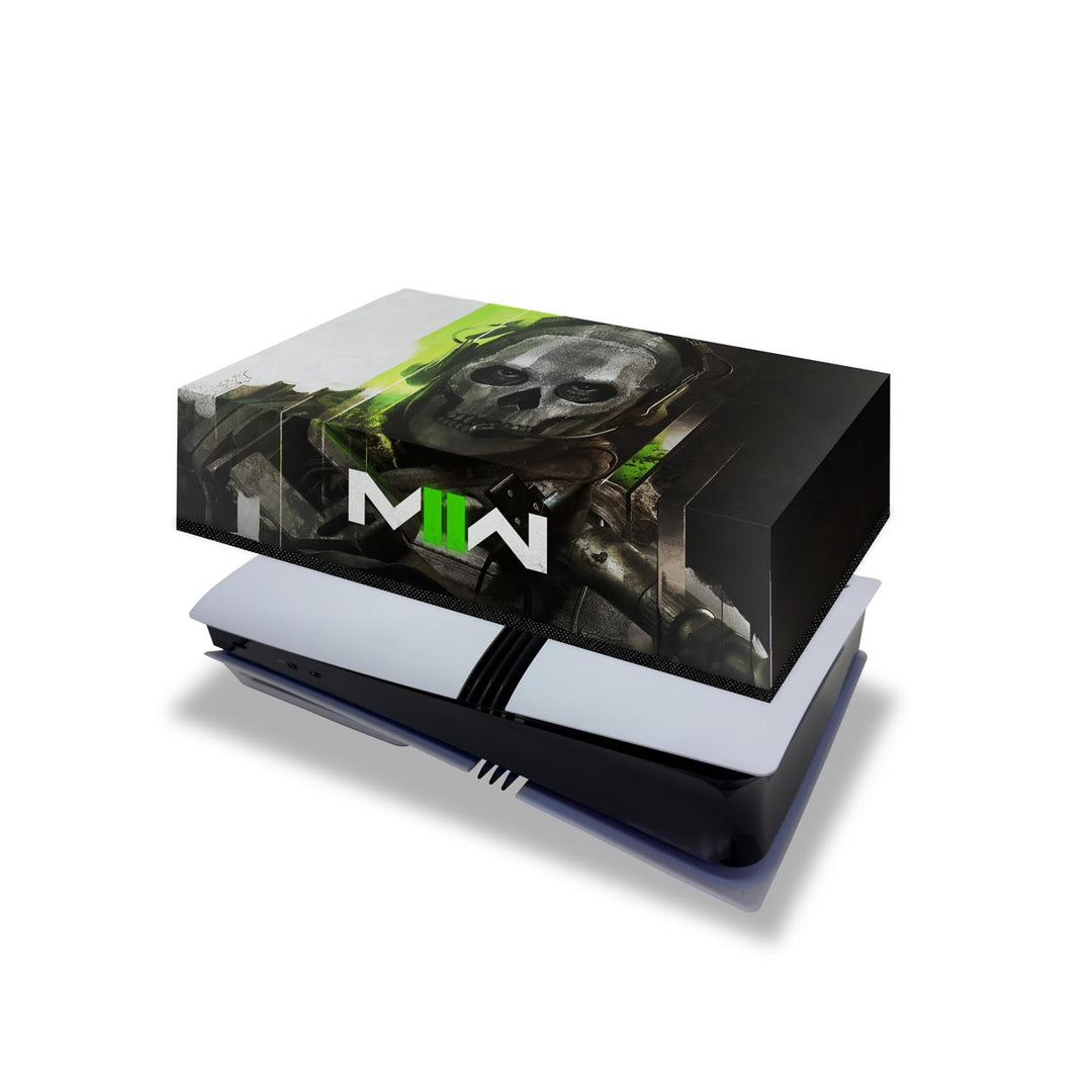 Capa Anti Poeira PS5 Pro Horizontal - Call Of Duty Modern Warfare II - Pop Arte Skins