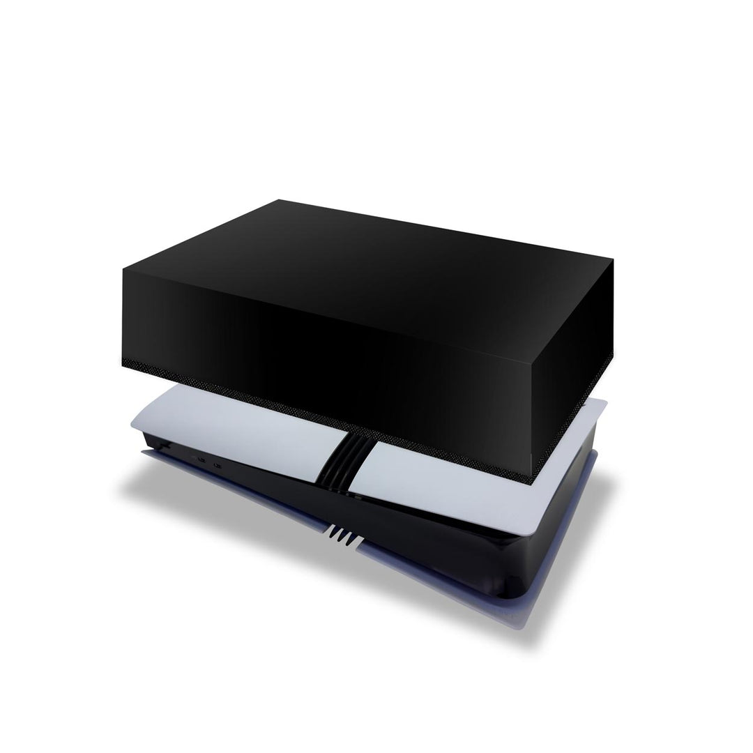 Capa Anti Poeira PS5 Pro Horizontal - Preta All Black - Pop Arte Skins - foto 4