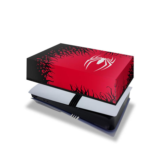 Capa Anti Poeira PS5 Pro Horizontal - Spider-Man Homem Aranha 2 Edition