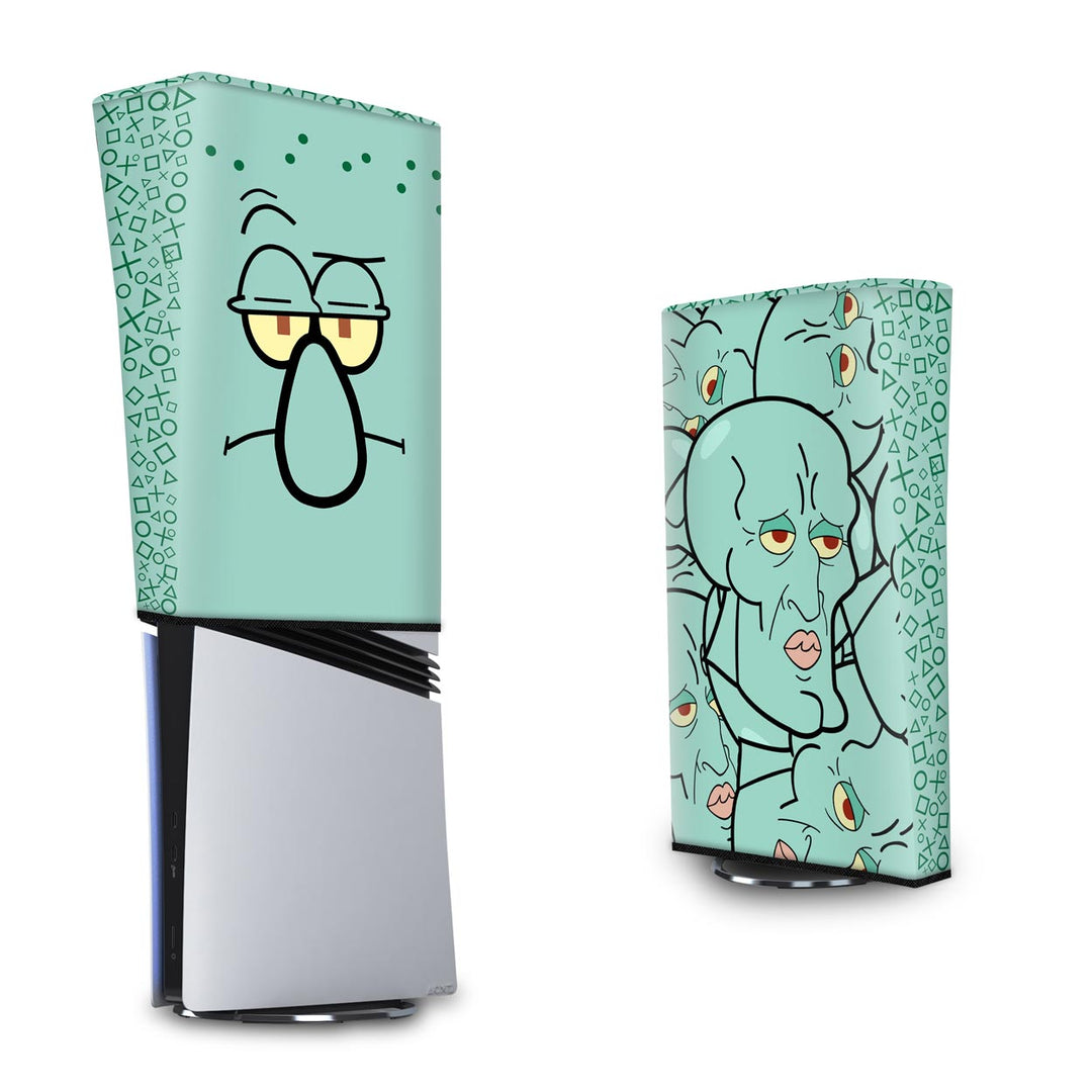 Capa Anti Poeira PS5 Pro Vertical - Lula Molusco - Pop Arte Skins - foto 3
