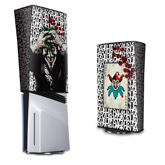 Capa Anti Poeira PS5 Pro Vertical - Joker Coringa