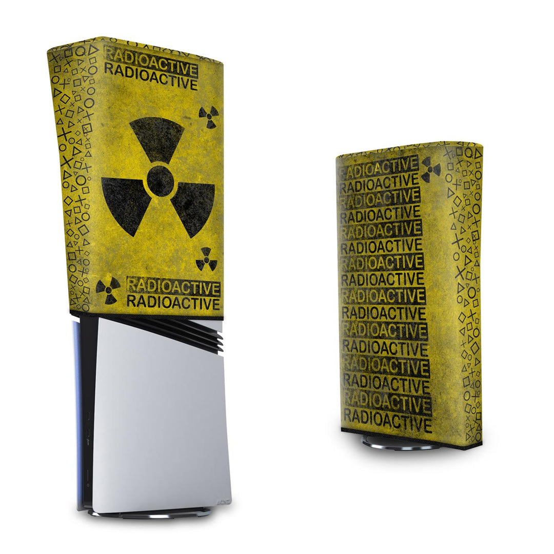 Capa Anti Poeira PS5 Pro Vertical - Radioativo - Pop Arte Skins - foto 3