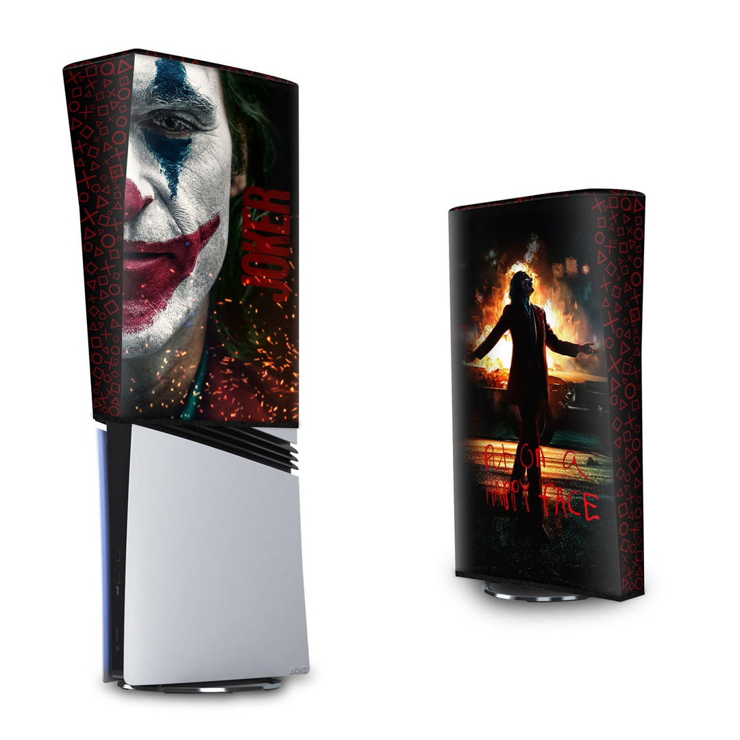 Capa Anti Poeira PS5 Pro Vertical - Joker Filme - Pop Arte Skins - foto 3