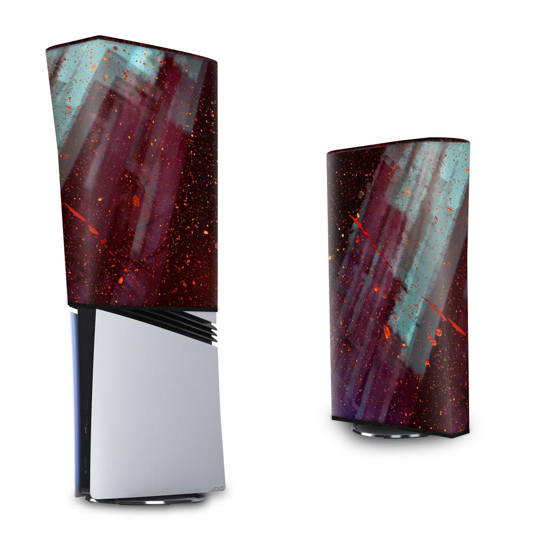 Capa Anti Poeira PS5 Pro Vertical - Abstrato #100 - Pop Arte Skins - foto 3