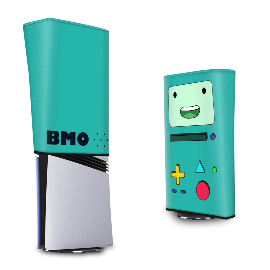Capa Anti Poeira PS5 Pro Vertical - BMO Hora de Aventura - Pop Arte Skins - foto 3