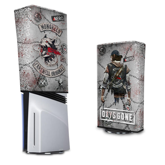 Capa Anti Poeira PS5 Pro Vertical - Days Gone