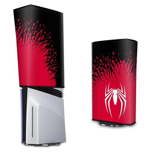 Capa Anti Poeira PS5 Pro Vertical - Spider-Man Homem Aranha 2 Edition
