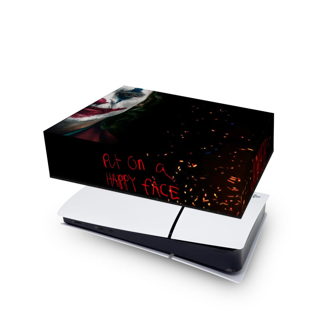 Capa Anti Poeira PS5 Slim Horizontal - Joker Filme - Pop Arte Skins - foto 4