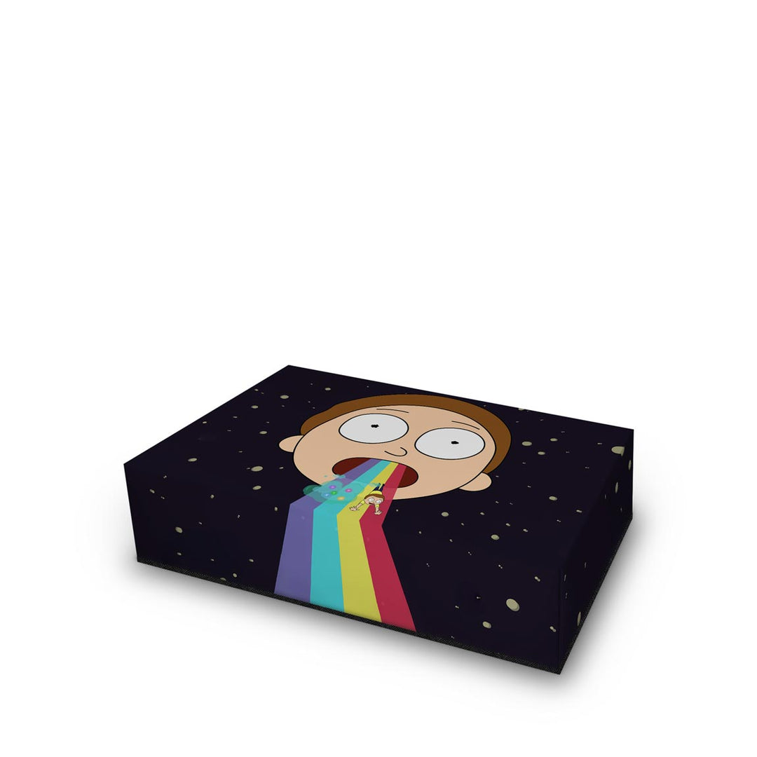 Capa Anti Poeira PS5 Slim Horizontal - Morty Rick And Morty - Pop Arte Skins - foto 2