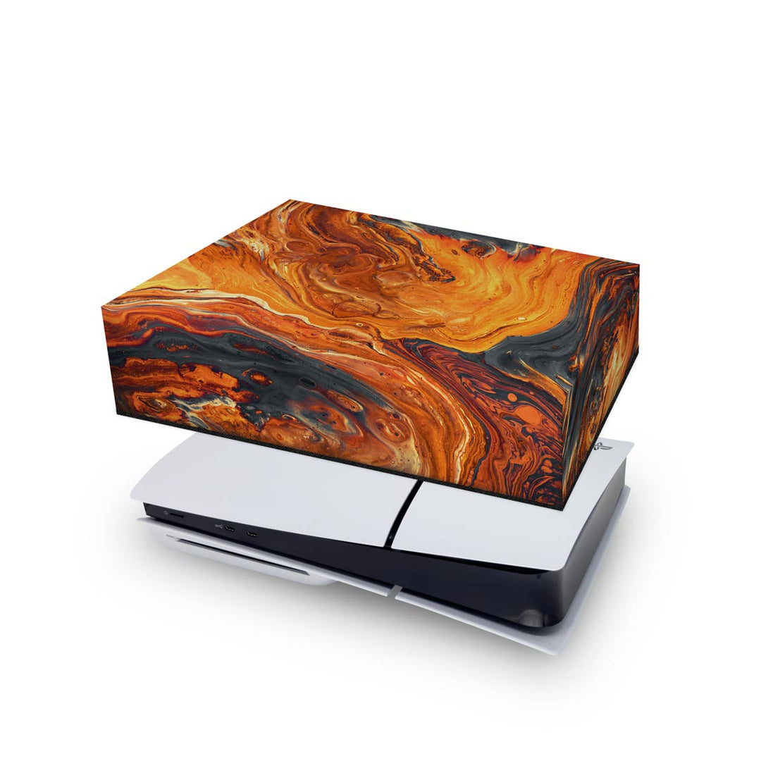 Capa Anti Poeira PS5 Slim Horizontal - Abstrato #95 - Pop Arte Skins