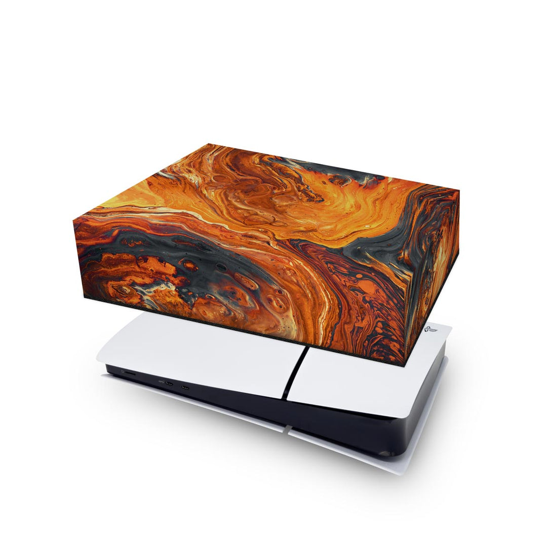 Capa Anti Poeira PS5 Slim Horizontal - Abstrato #95 - Pop Arte Skins - foto 4