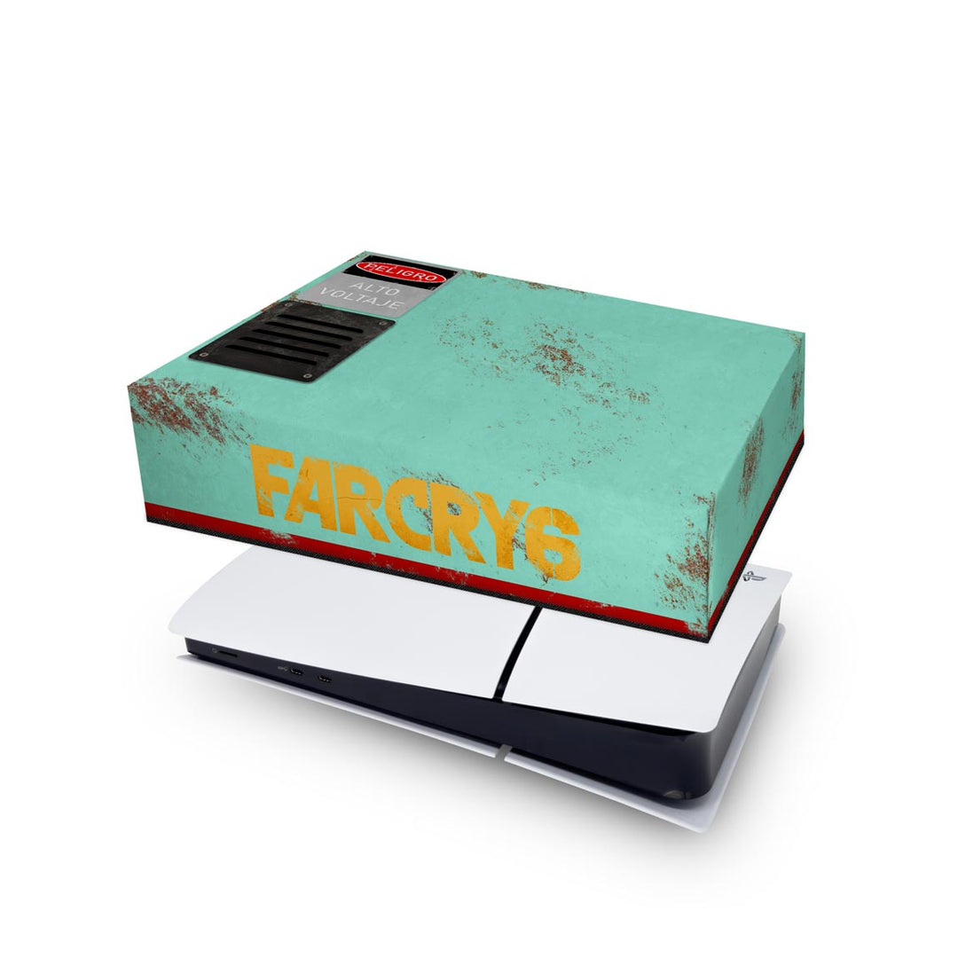 Capa Anti Poeira PS5 Slim Horizontal - Far Cry 6 - Pop Arte Skins - foto 4
