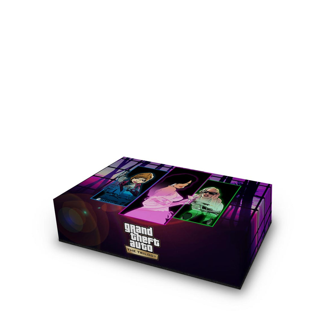 Capa Anti Poeira PS5 Slim Horizontal - GTA The Trilogy - Pop Arte Skins - foto 2