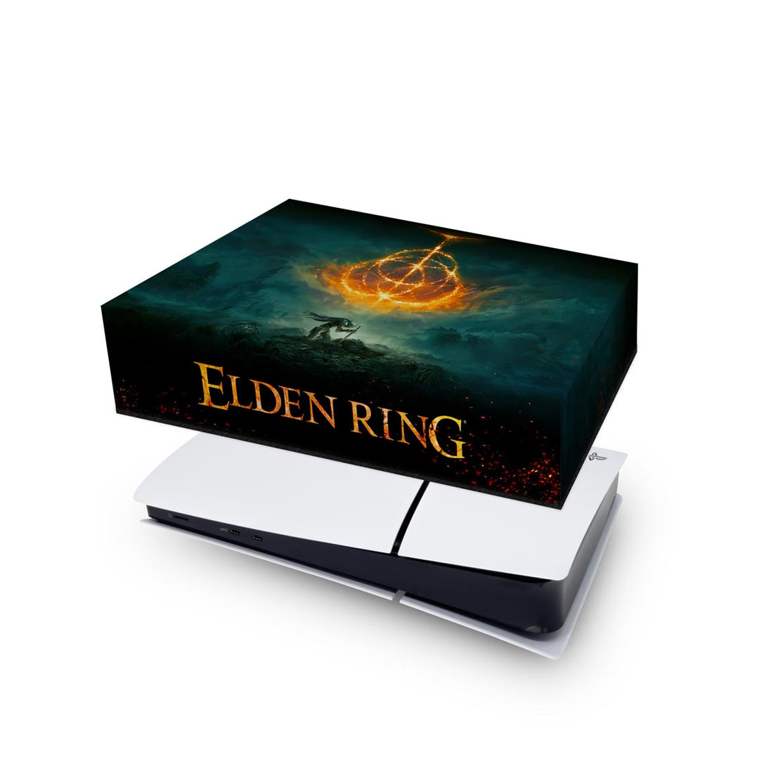 Capa Anti Poeira PS5 Slim Horizontal - Elden Ring - Pop Arte Skins - foto 4